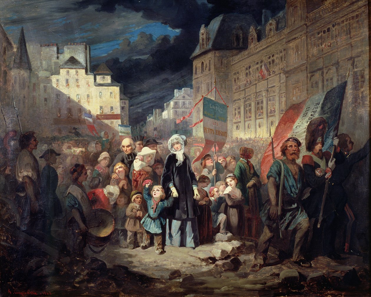 Madam Lamartine, 1848 Devrimi sırasında Paris