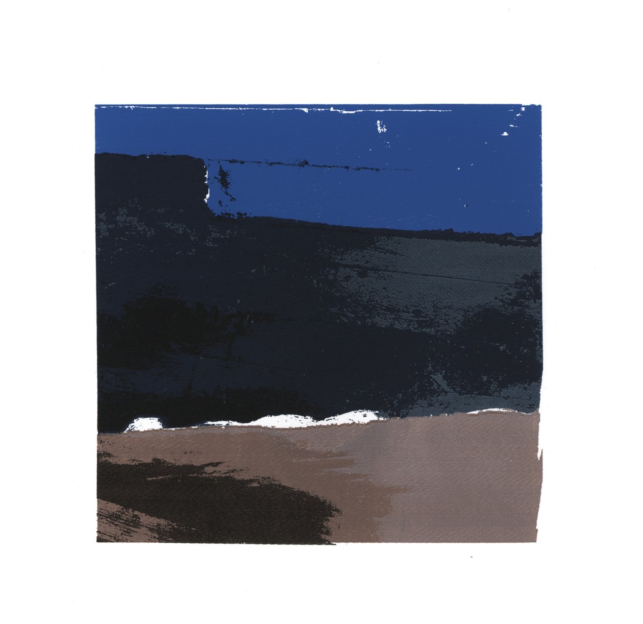 At Large, 2015, (kağıda serigrafi) by Francois Domain