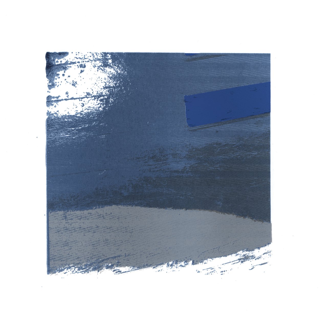 Burning Waters, 2015, (kağıt üzerine serigrafi) by Francois Domain