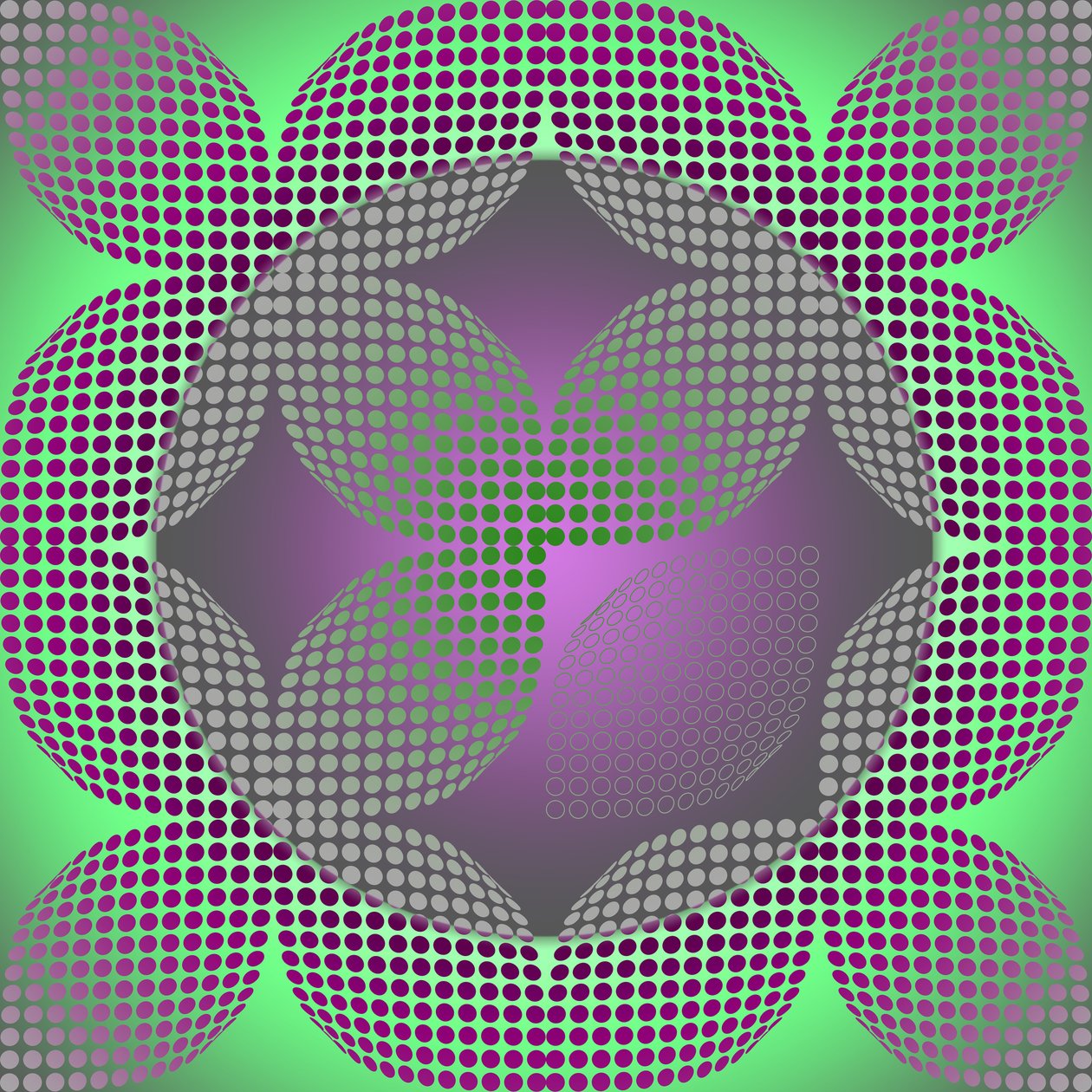 PsychoLeaves_New_Age, 2015,(dijital) by Francois Domain