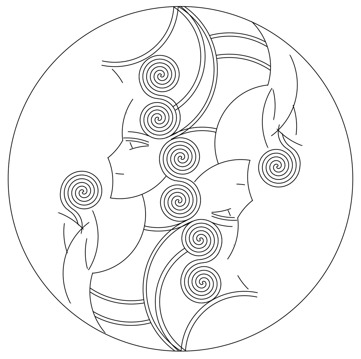 Kraliçe, 2015, (dijital boyama) by Francois Domain
