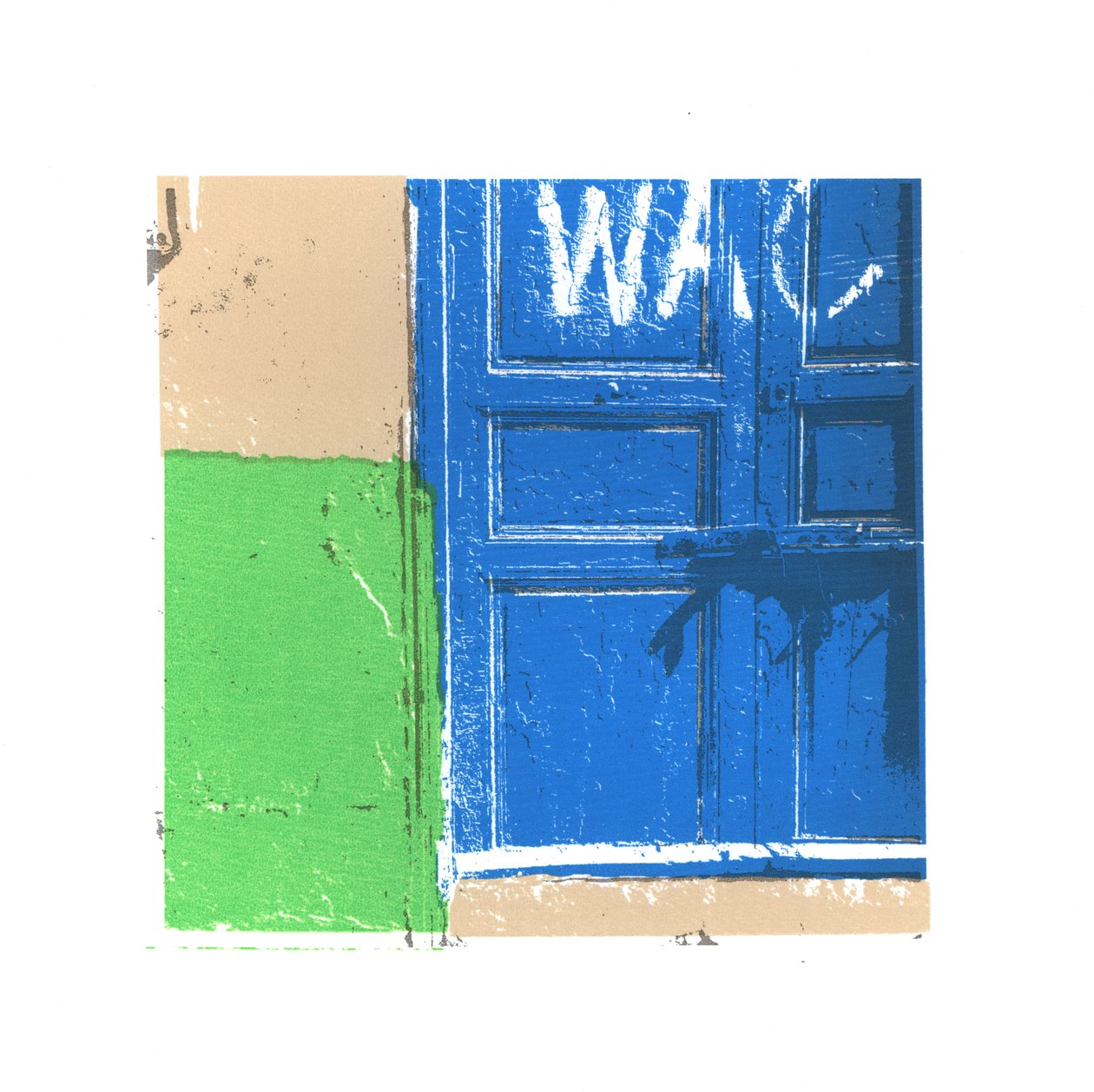 WAC, 2015, (kağıt üzerine serigrafi) by Francois Domain