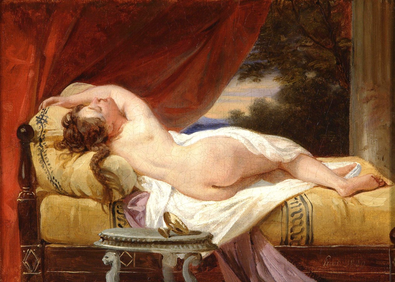 Odalık, 1829 by Francois Edouard Picot