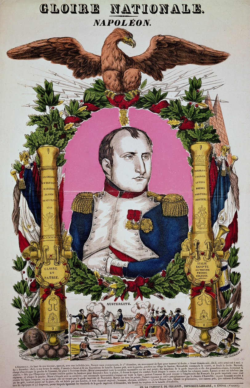 Jean-Baptiste Thiebault tarafından oyulmuş, 2 Aralık 1805, Austerlitz Savaşı