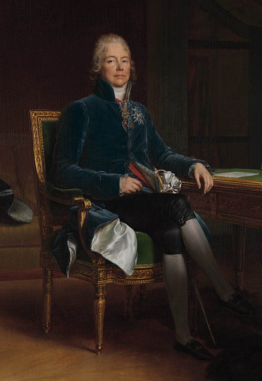 Charles Maurice de Talleyrand Périgord (1754-1838), Bénévent Prensi by Baron François Pascal Simon Gérard