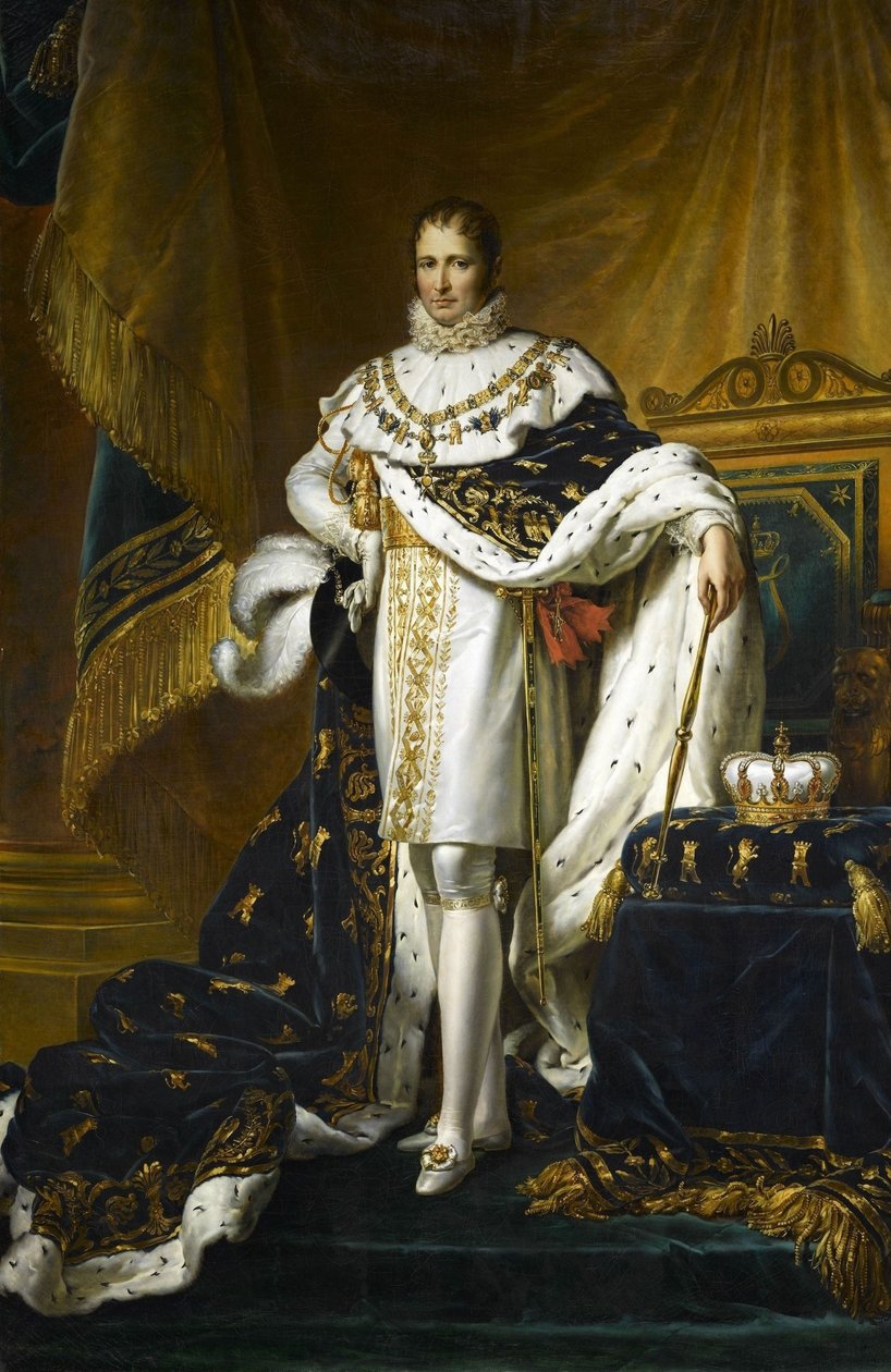 Joseph Bonaparte İspanya Kralı olarak by Baron François Pascal Simon Gérard