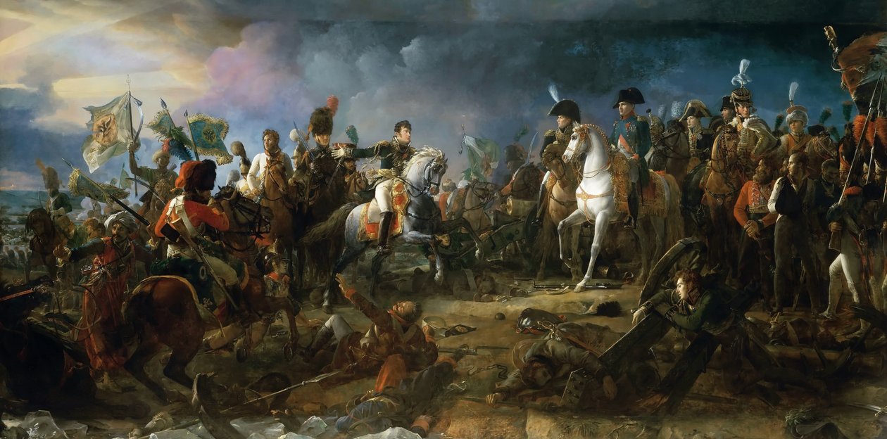 Austerlitz savaşı by Baron François Pascal Simon Gérard