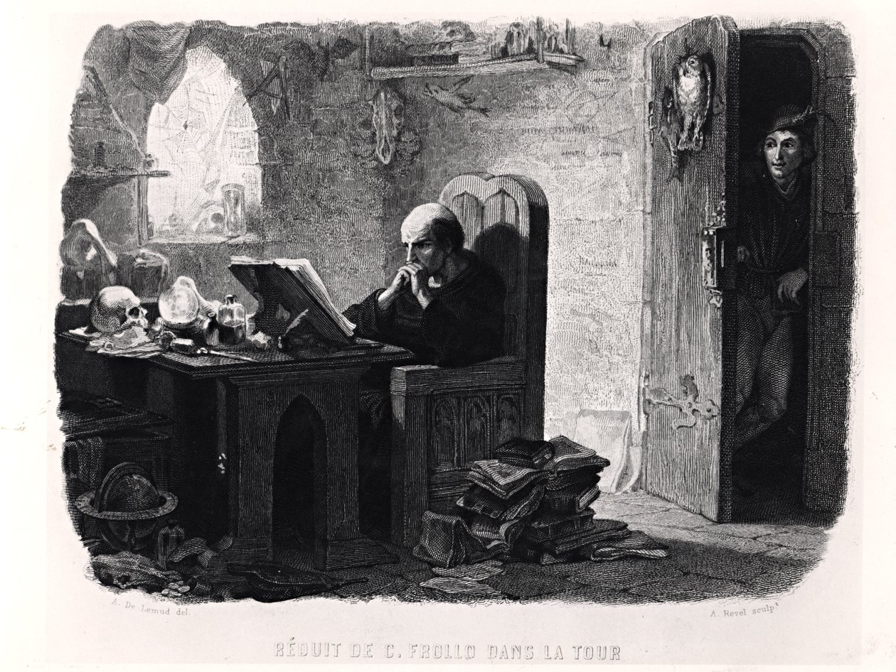 Claude Frollo Kulenin Küçük Odasında, Victor Hugo