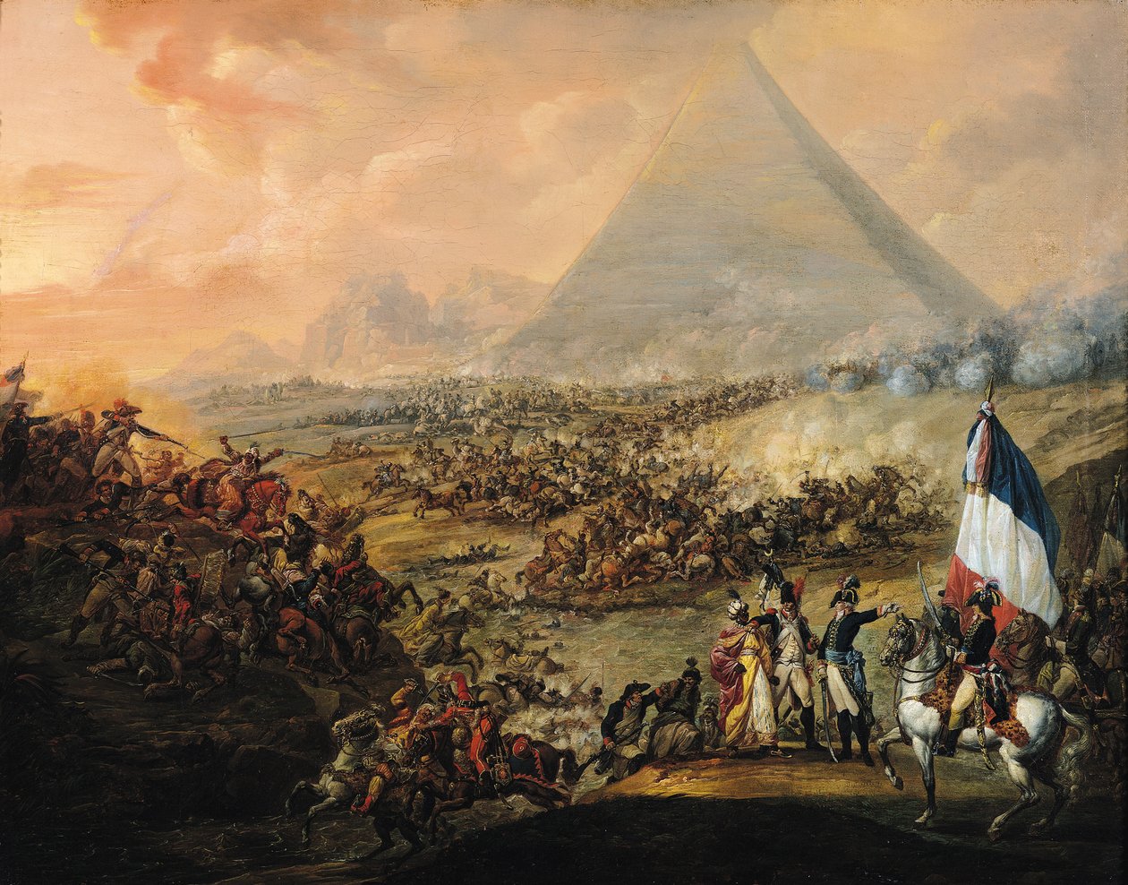 Piramitler Savaşı, 21 Temmuz 1798 by Francois Louis Joseph Watteau