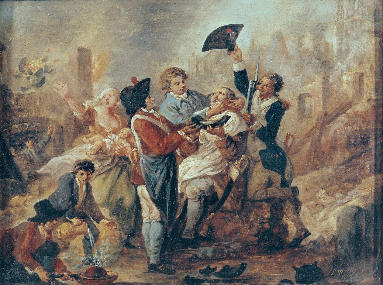 Lille Tıraş Kupa, 1793 by Francois Louis Joseph Watteau