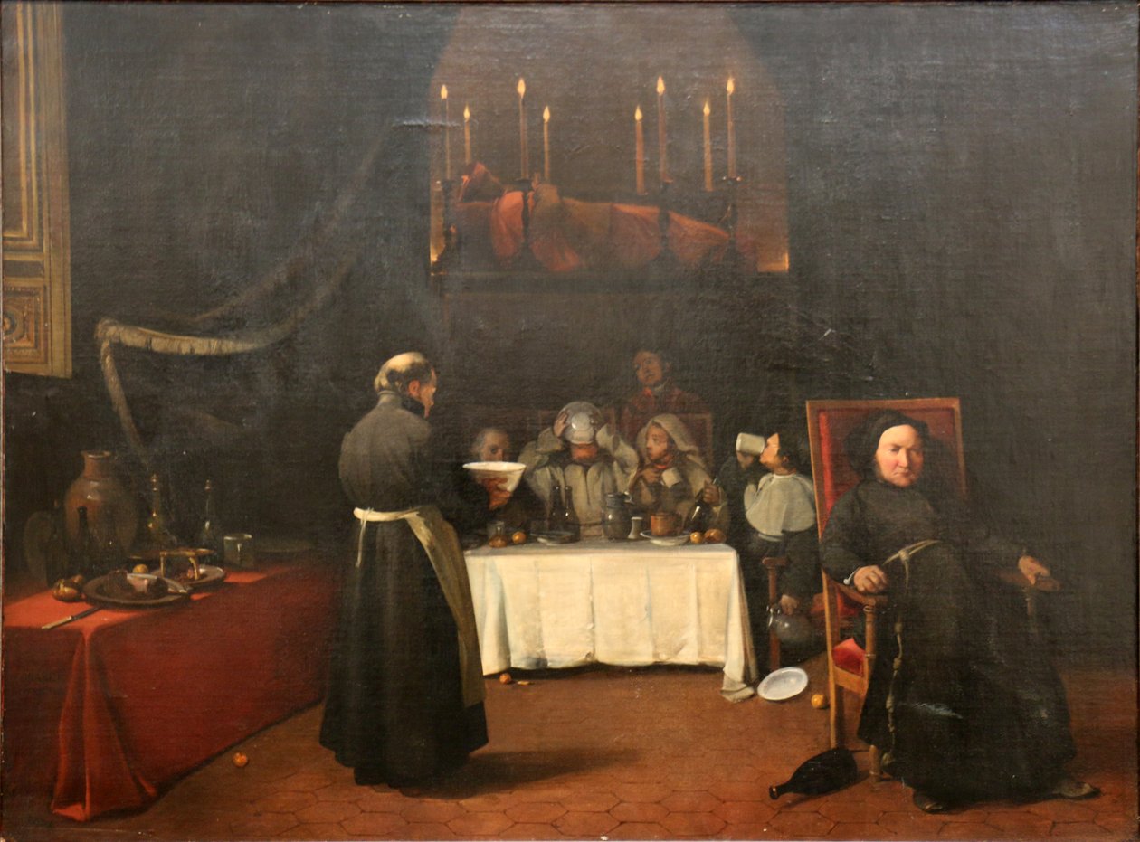 Cenaze nöbeti by Francois Marius Granet