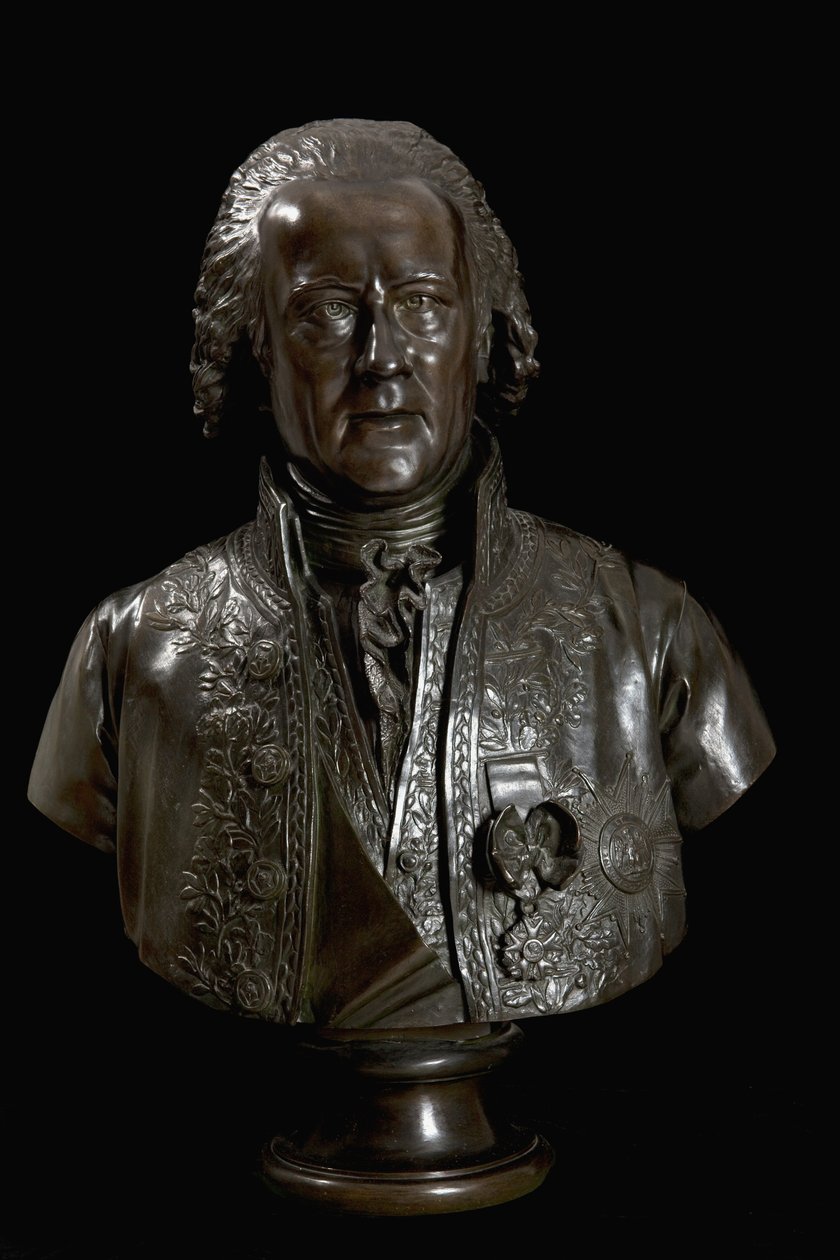 Jean-Etienne-Marie Portalis büstü (bronz) by Francois Masson