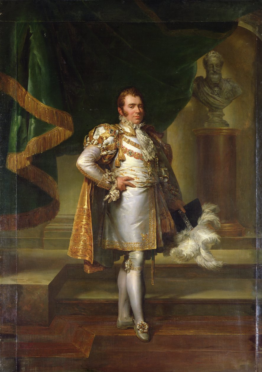 Fransız Prensi Kostümlü Fransa Charles-Ferdinand, 1820 by Baron François Pascal Simon Gérard