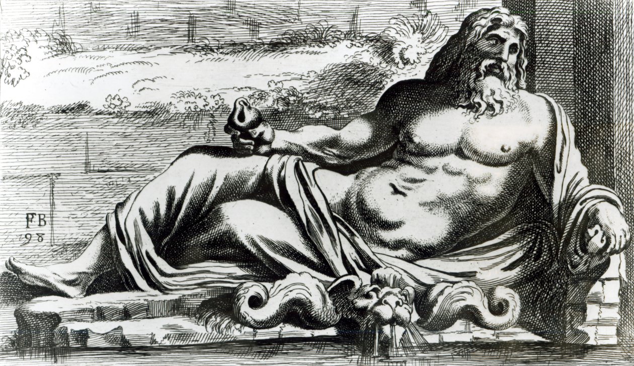 Neptün, c.1653 by Francois Perrier