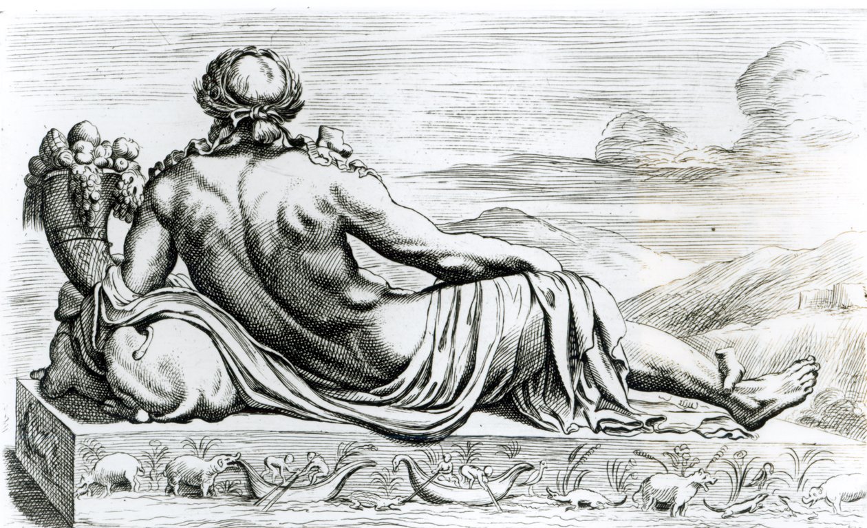 Nil Nehri, c.1653 (bkz. 275580 ve 275581) by Francois Perrier