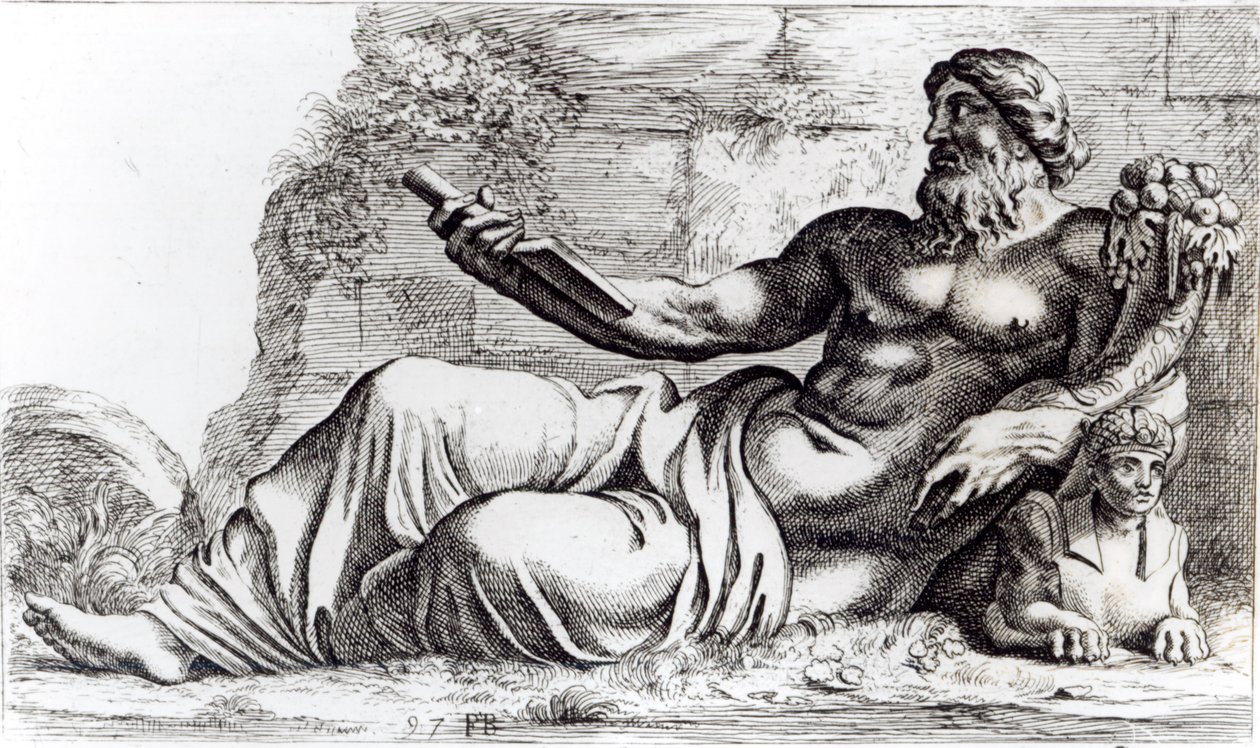 Nil Nehri, c.1653 (bkz. 275580, 275581 ve 275582) by Francois Perrier