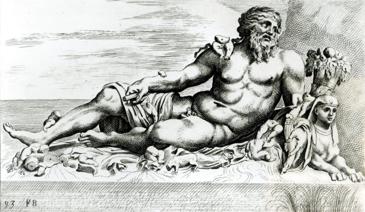 Nil Nehri, c.1653 (bkz. 275581 ve 275582) by Francois Perrier