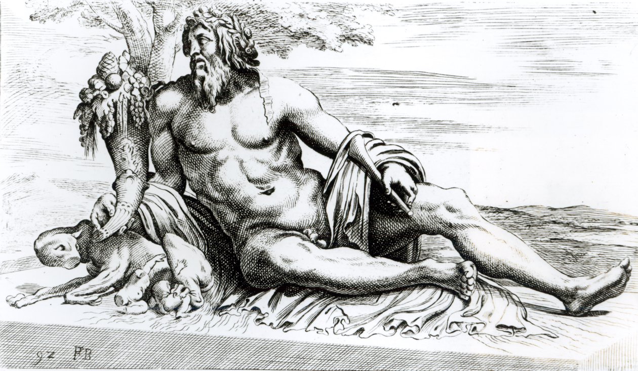 Tiber Nehri, c.1653 by Francois Perrier