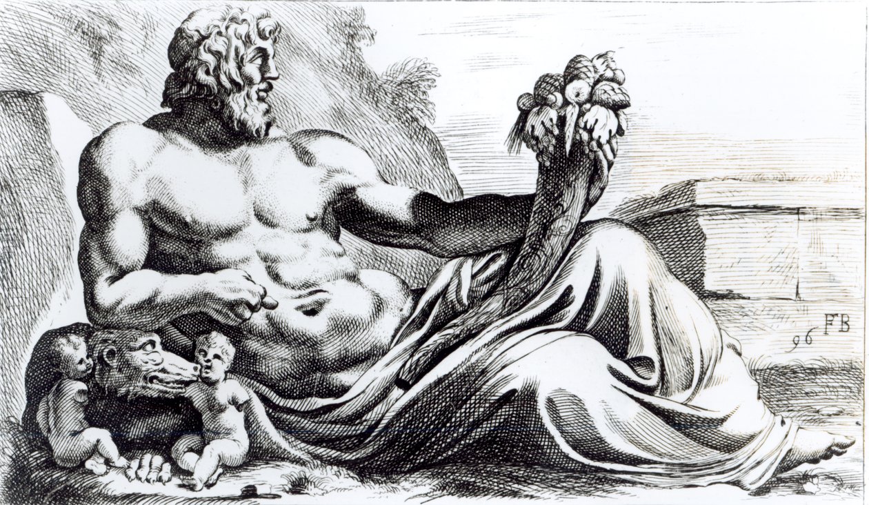 Tiber Nehri, c.1653 by Francois Perrier