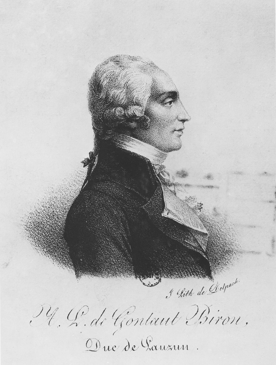 Armand de Gontaut, Biron Dükü by Francois Seraphin Delpech