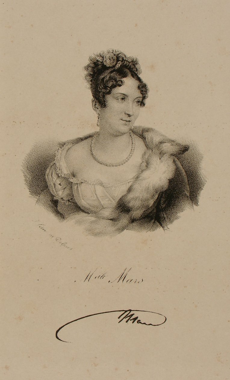 Matmazel Mars (1779-1847) by Francois Seraphin Delpech