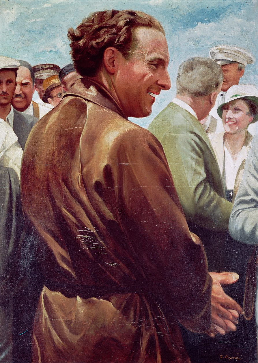 Jean Mermoz (1901-36)  by Francois Victor Cogne