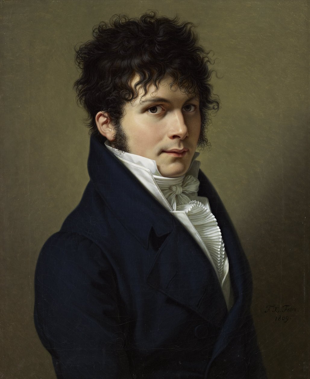 Bir Adamın Portresi by Francois Xavier Fabre