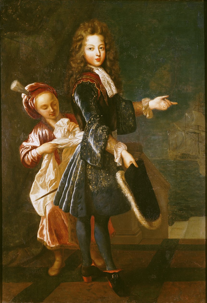 Louis-Alexandre de Bourbon (1678-1737) Toulouse Kontunun Portresi by Jean François de Troy