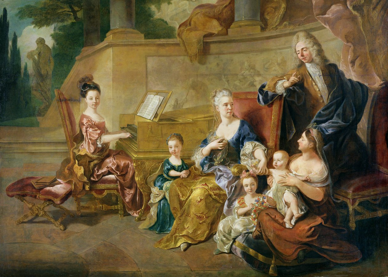 Franqueville Ailesi, 1711 by Jean François de Troy