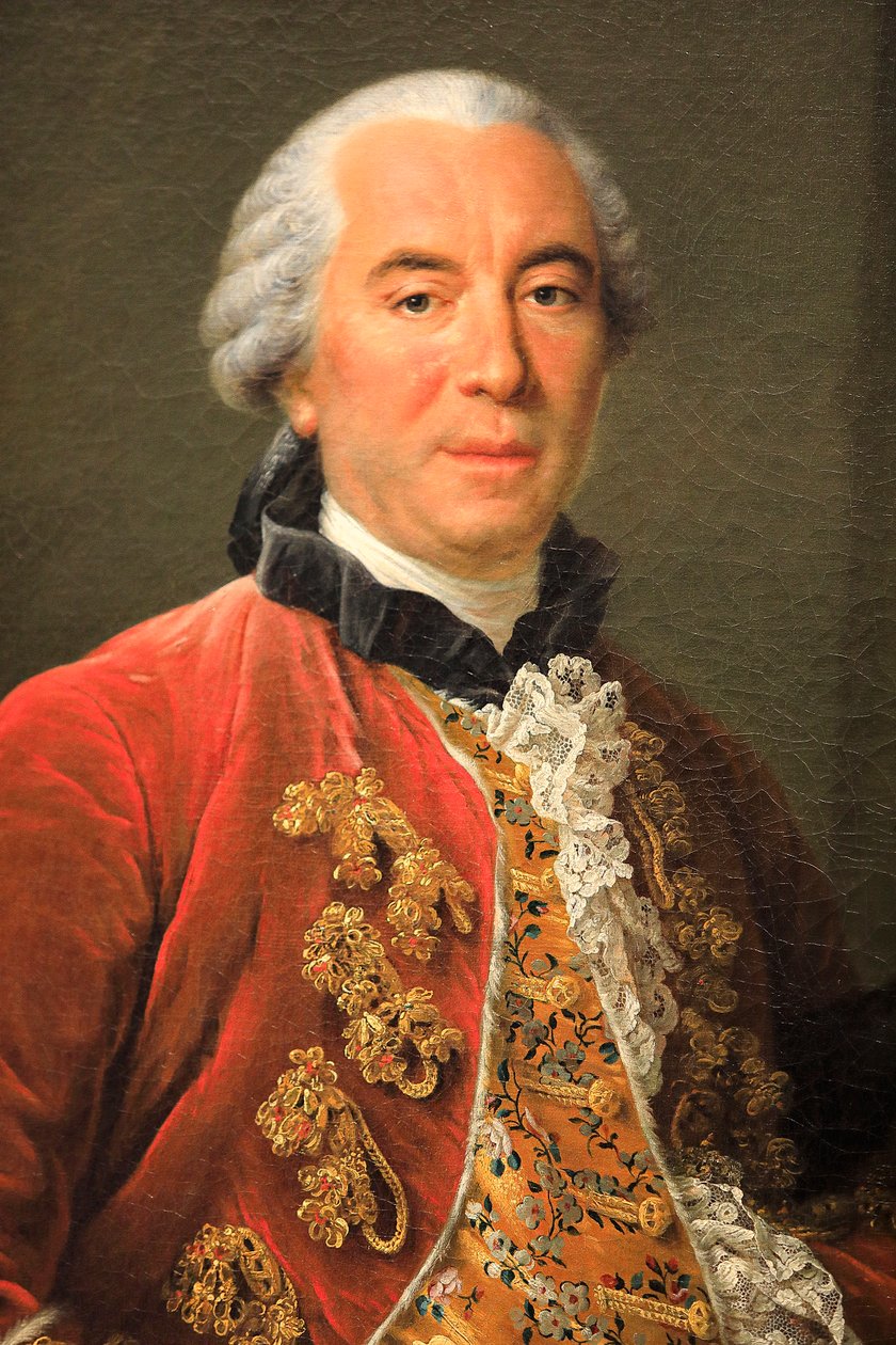 Buffon Kontunun portresi, tuval üzerine yağlı boya by Francois Hubert Drouais