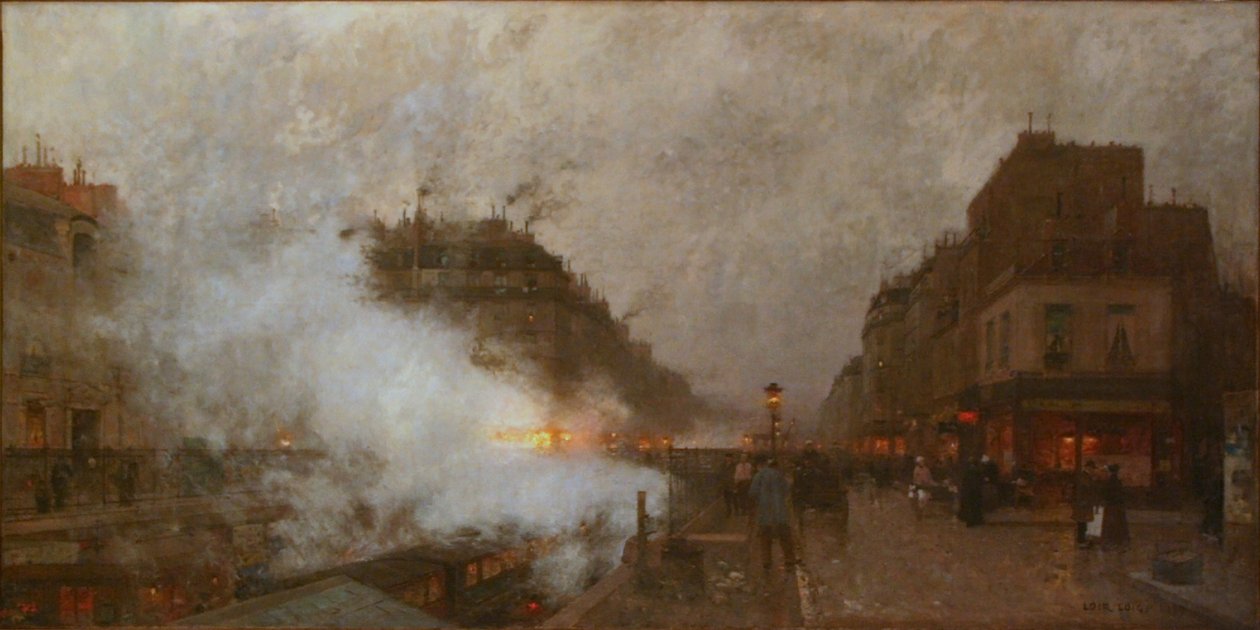 Yer altı tren yolu by Luigi Loir