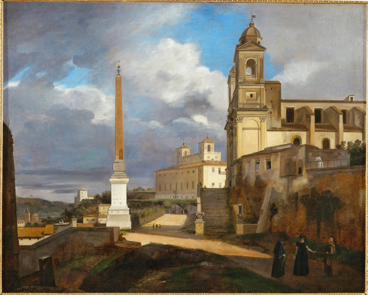 La Trinite des Monts ve Roma