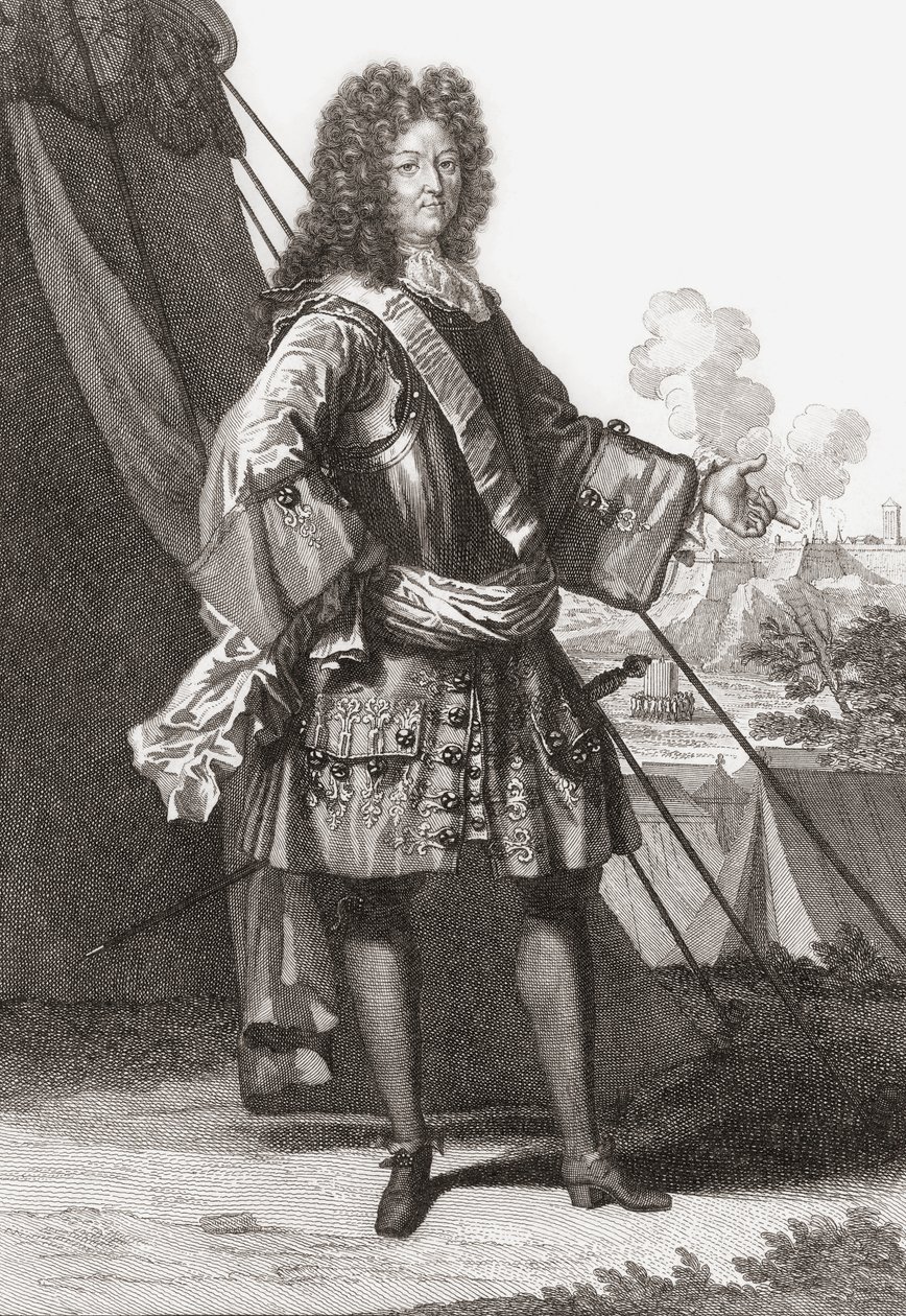 Louis XIV, Fransa Kralı ve Navarre. (Yazdır) by Francois (after) Boucher
