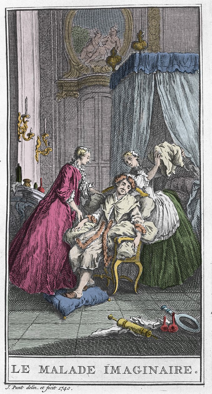 Hayali hasta. Jean Baptiste Poquelin dit Moliere