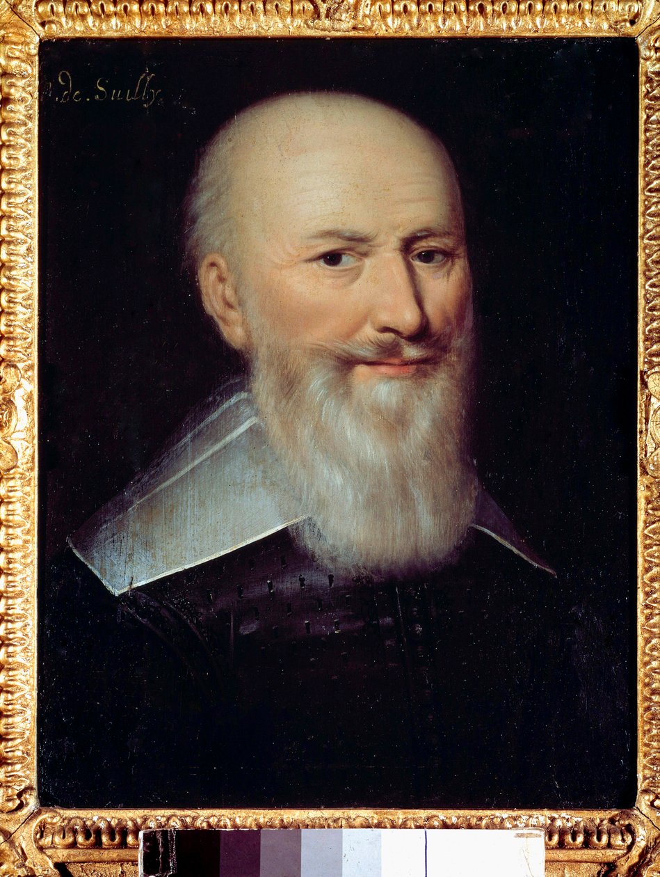 Maximilian de Bethune (1560-1641) Baron de Rosny, Sully Anonim Dükü portresi (muhtemelen Francois Quesnel) by Francois (attr.to) Quesnel