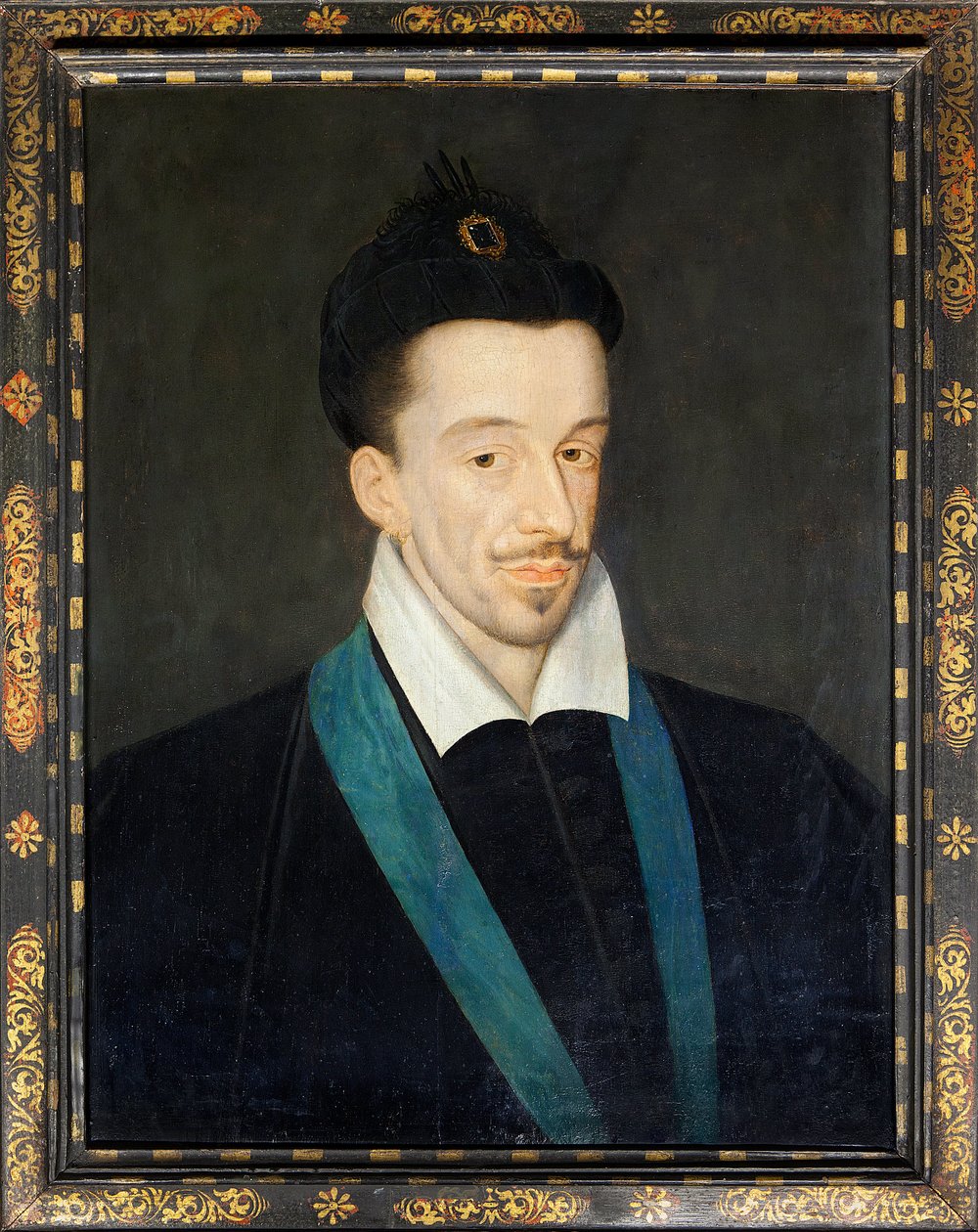 Fransız Kralı Henry III (1551-1589), c.1582-86 (resim) portresi by Francois (attr.to) Quesnel