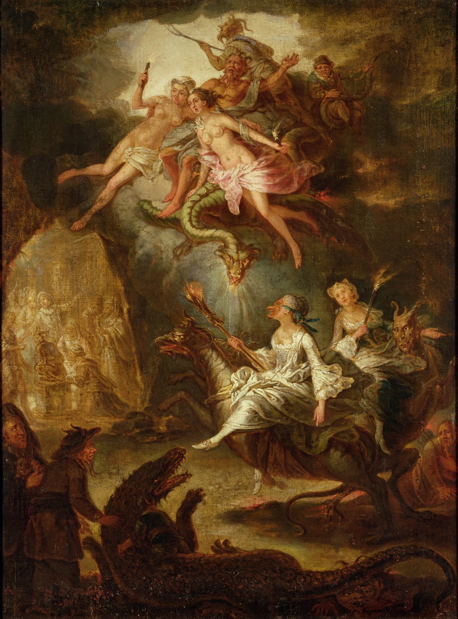 Şabat Gününe Varış ve Şeytana Saygı Gösterisi by Francois Aubert