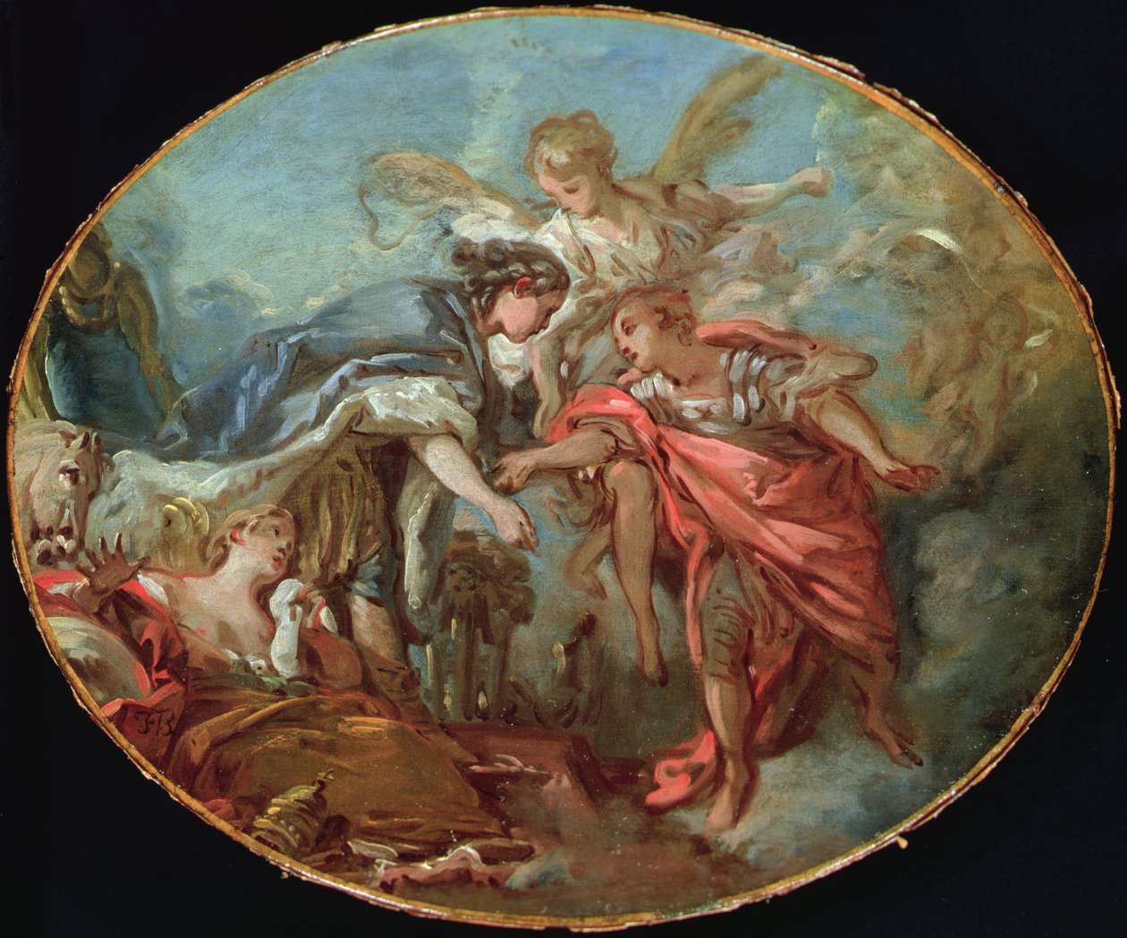Aix-la-Chapelle Barış Alegorisi by François Boucher