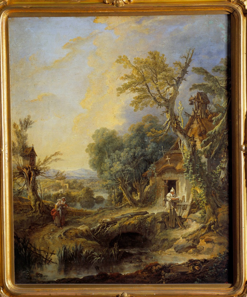 Luce Kardeşi, Francois Boucher (1703-1770) tarafından Tablo 1742 Moskova, Puşkin Müzesi by François Boucher
