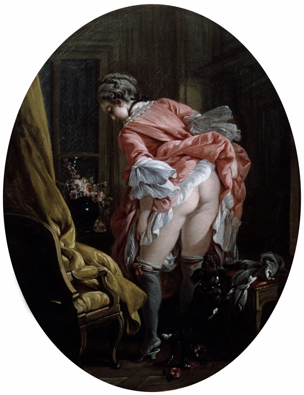 Yükseltilmiş Etek by François Boucher