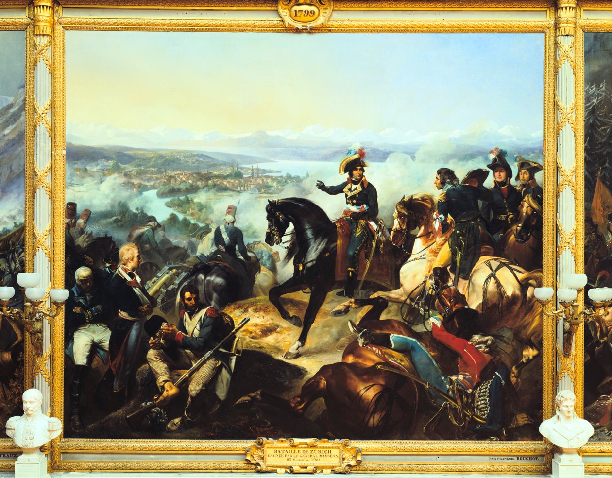 Zürih Savaşı, 25 Eylül 1799, c1800-c1842 by Francois Bouchot