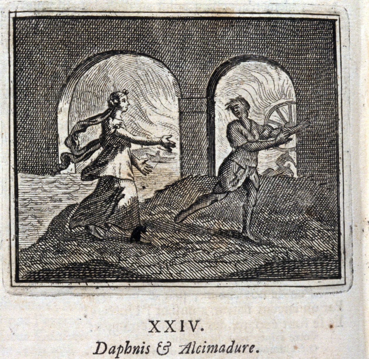 Daphnis ve Alcimadura. Jean de La Fontaine