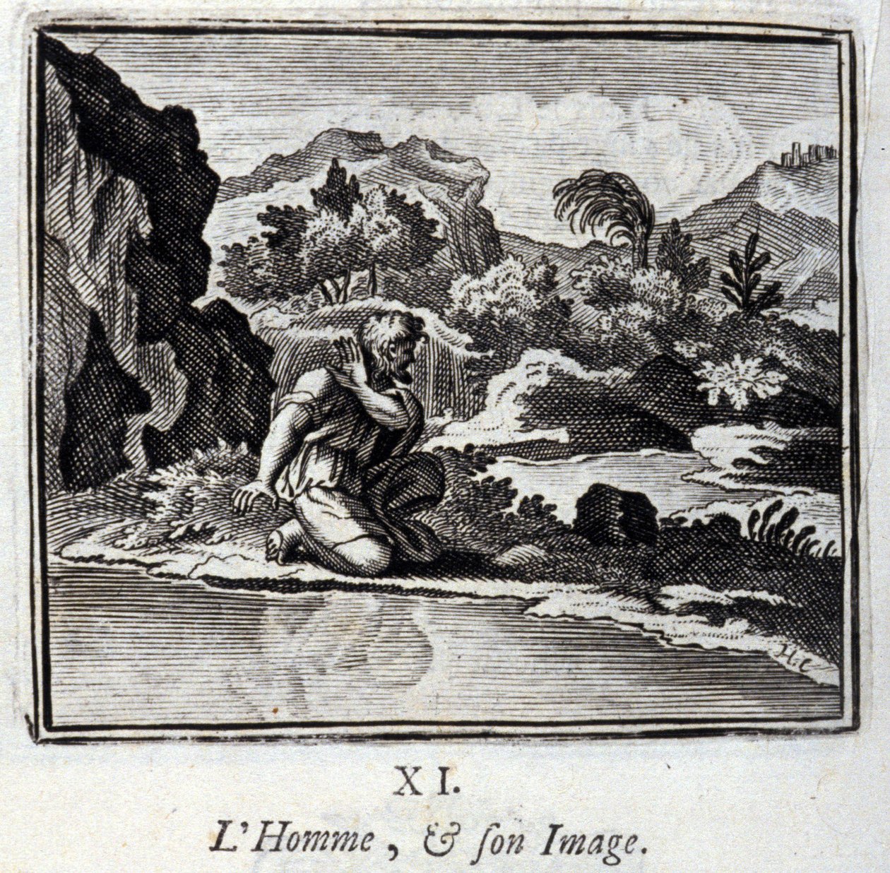 Adam ve imajı. Jean de La Fontaine