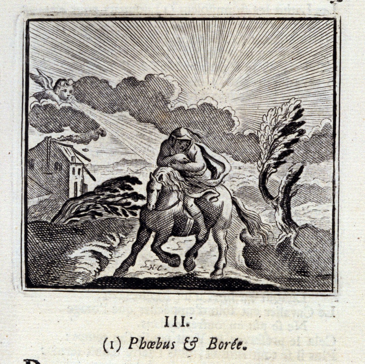 Phebus ve Boree. Jean de La Fontaine