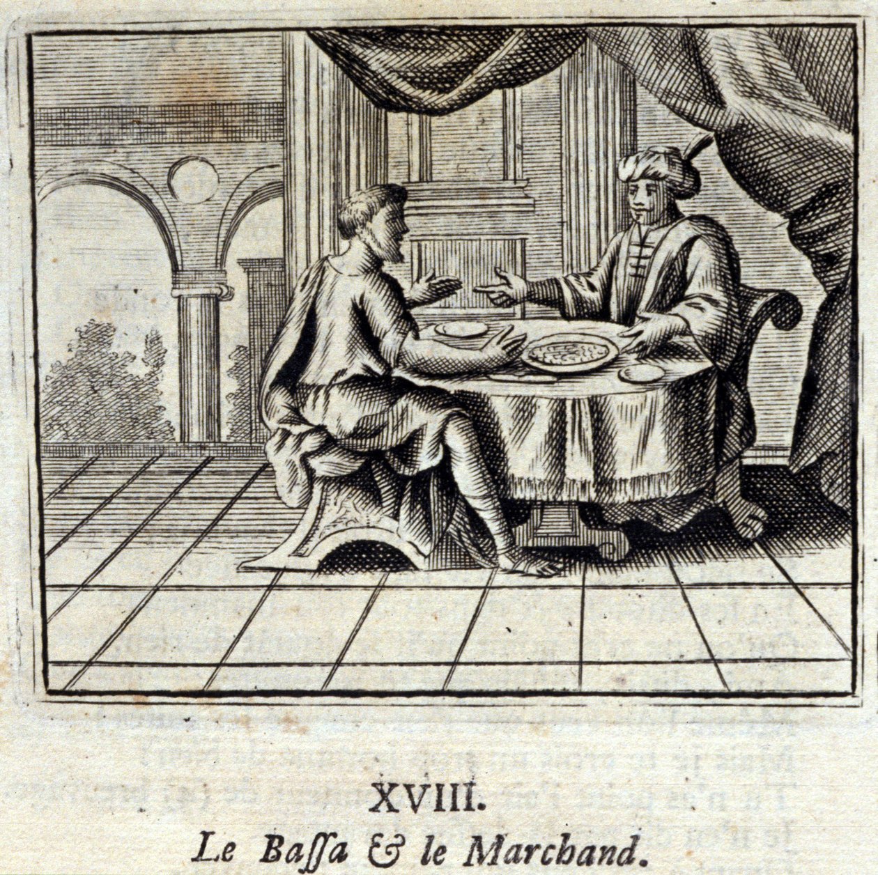 Bassa ve Tüccar. Jean de La Fontaine