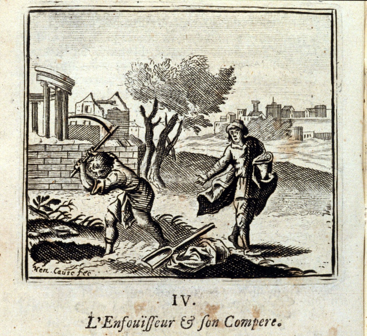 Brülör ve Compere. Jean de La Fontaine