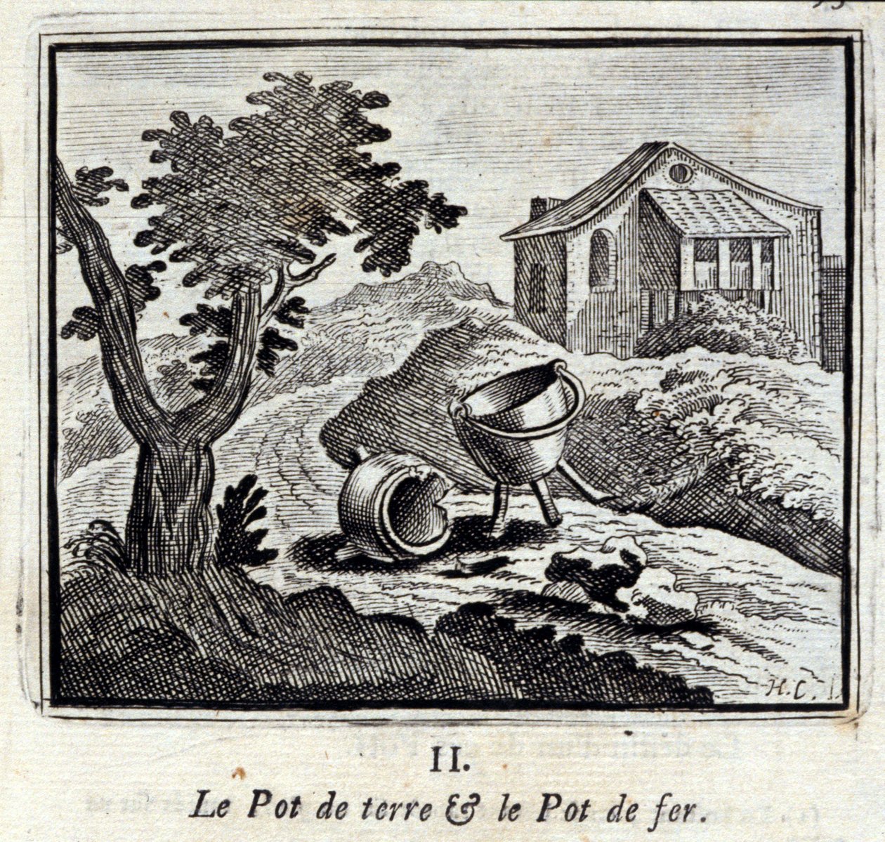 Toprak Pot ve Demir Pot. Jean de La Fontaine