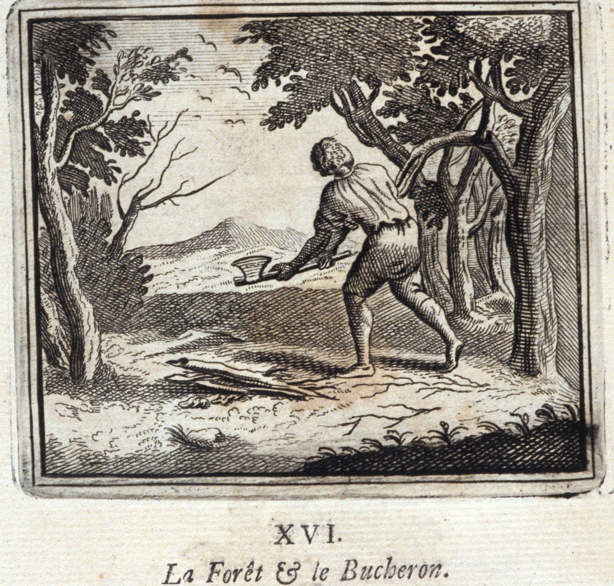 Orman ve Oduncu. Jean de La Fontaine