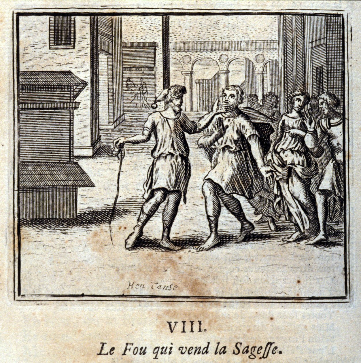 Bilgeliği satan Fou. Jean de La Fontaine