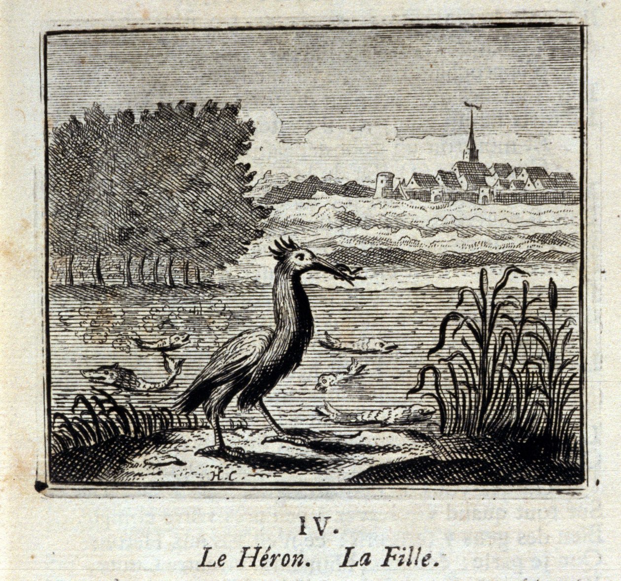 Balıkçıl. Jean de La Fontaine